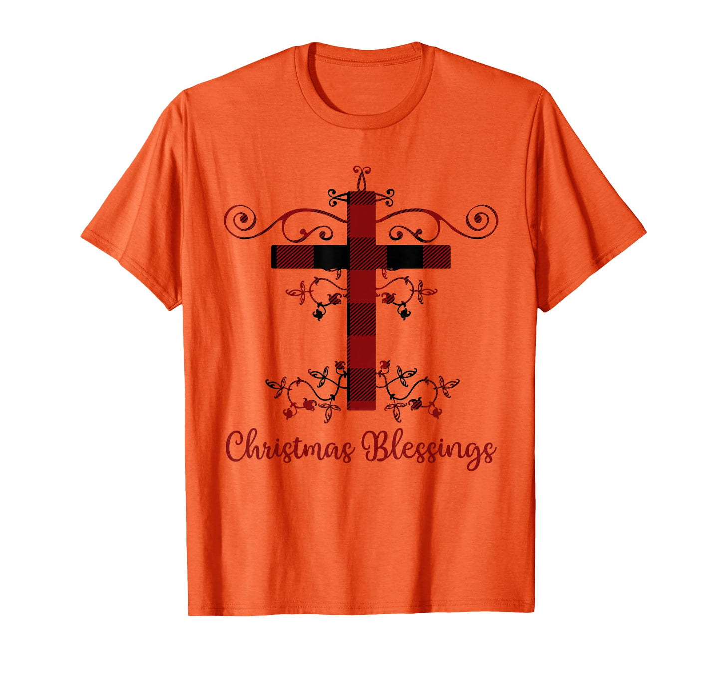 Christian Christmas Blessings Holiday Greetings Womens Gift T-Shirt
