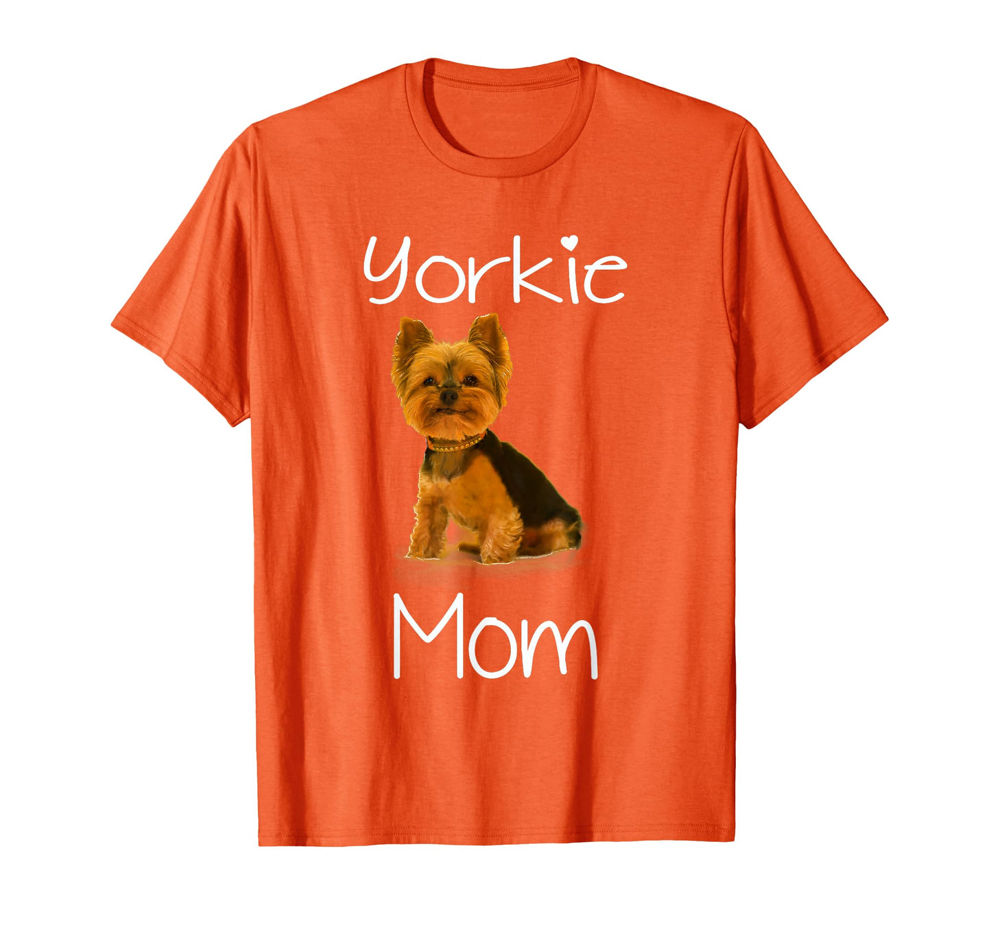 Cute Yorkie Mom T-Shirt Dog Mom Shirt For Women