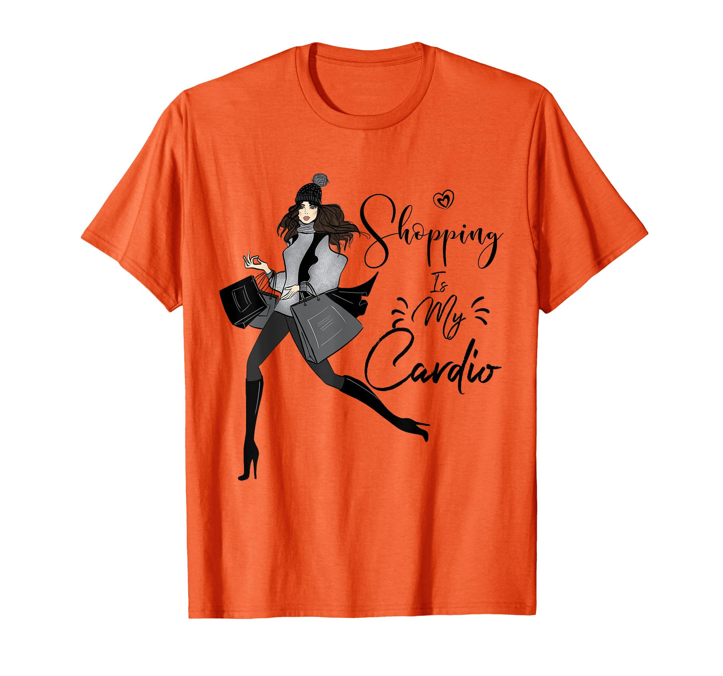Shopping is my Cardio I Fitness Gym Tee T-Shirt