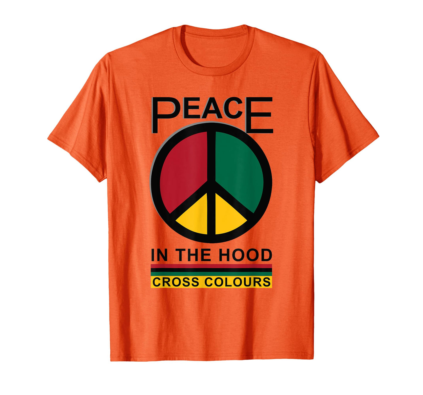 Retro Graphic 1990's Urban Vintage | Peace In The Hood T-Shirt
