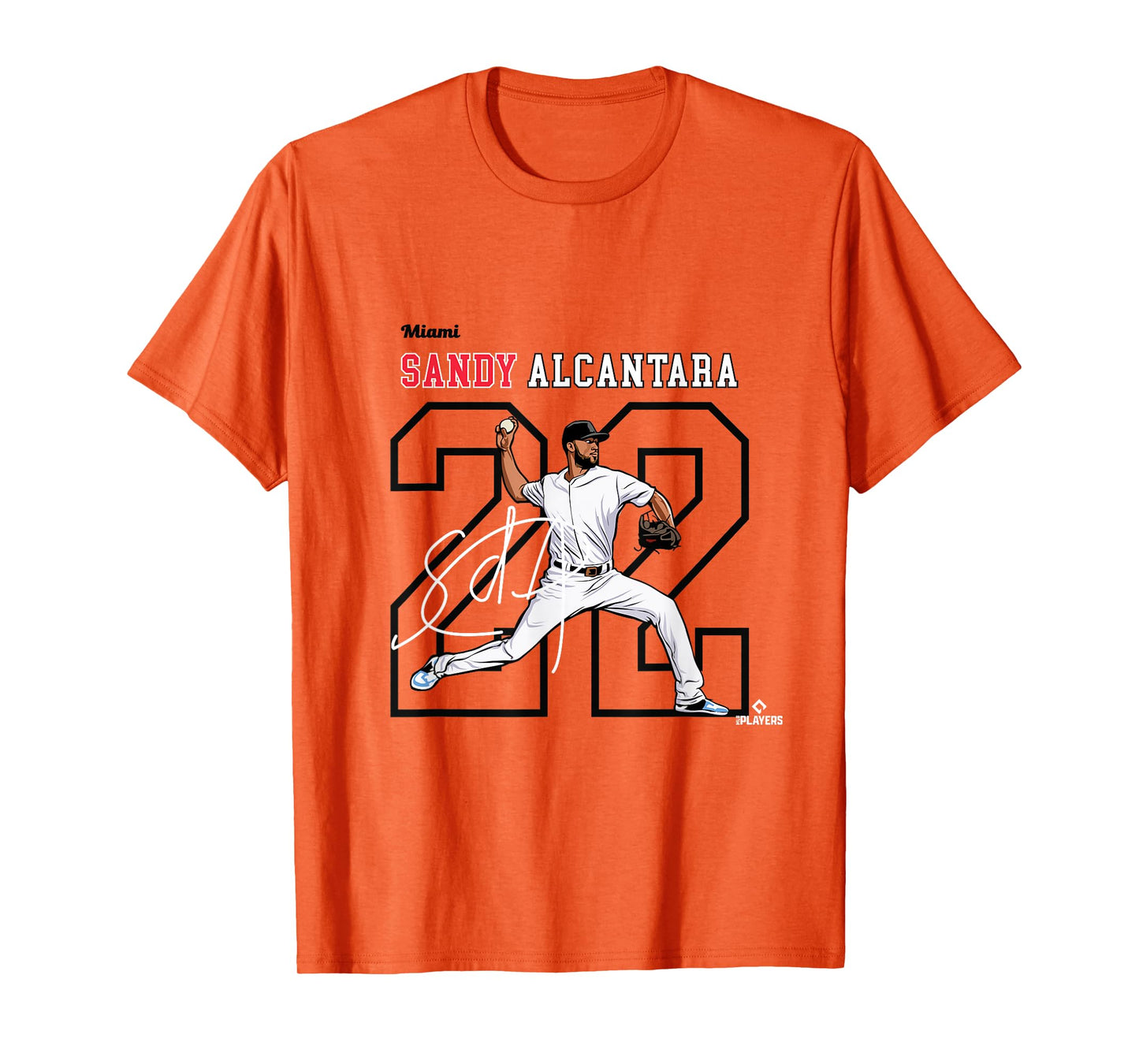 Sandy Alcantara | Miami Baseball Players | MLBSAL3005 T-Shirt