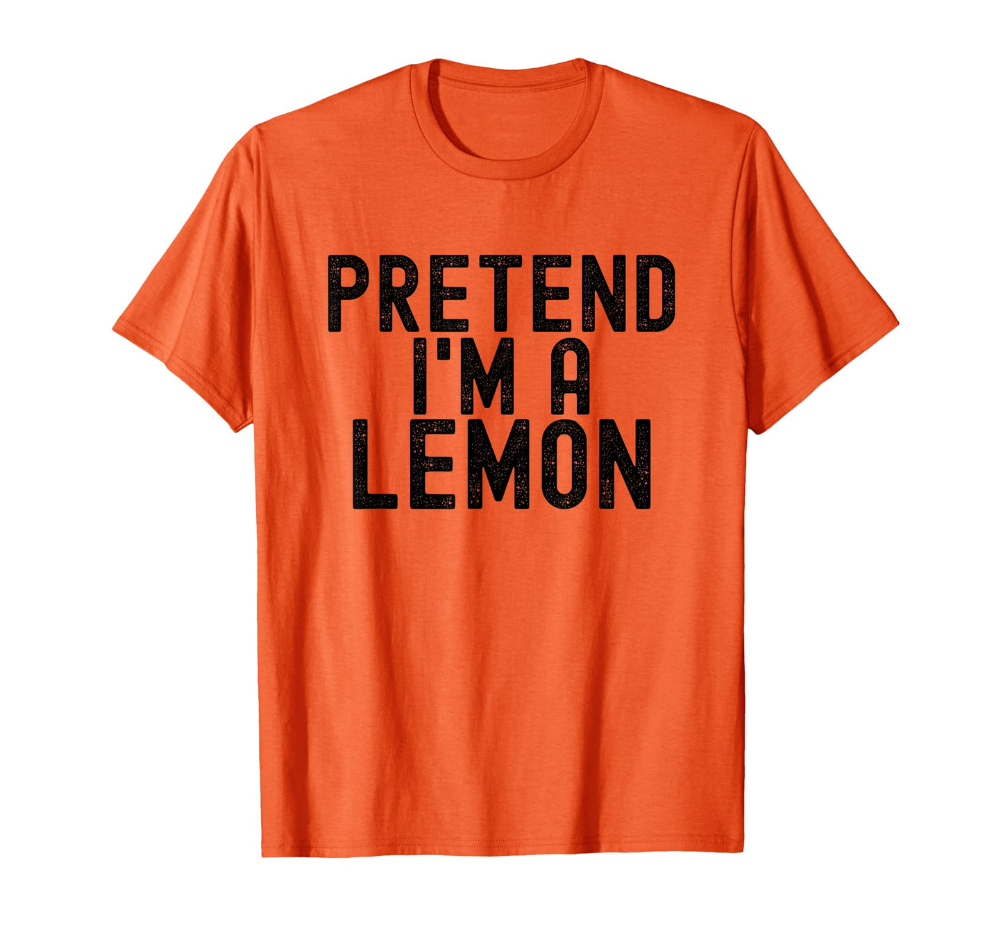 Pretend I'm A Lemon Funny Halloween Costume Men Women Kids T-Shirt