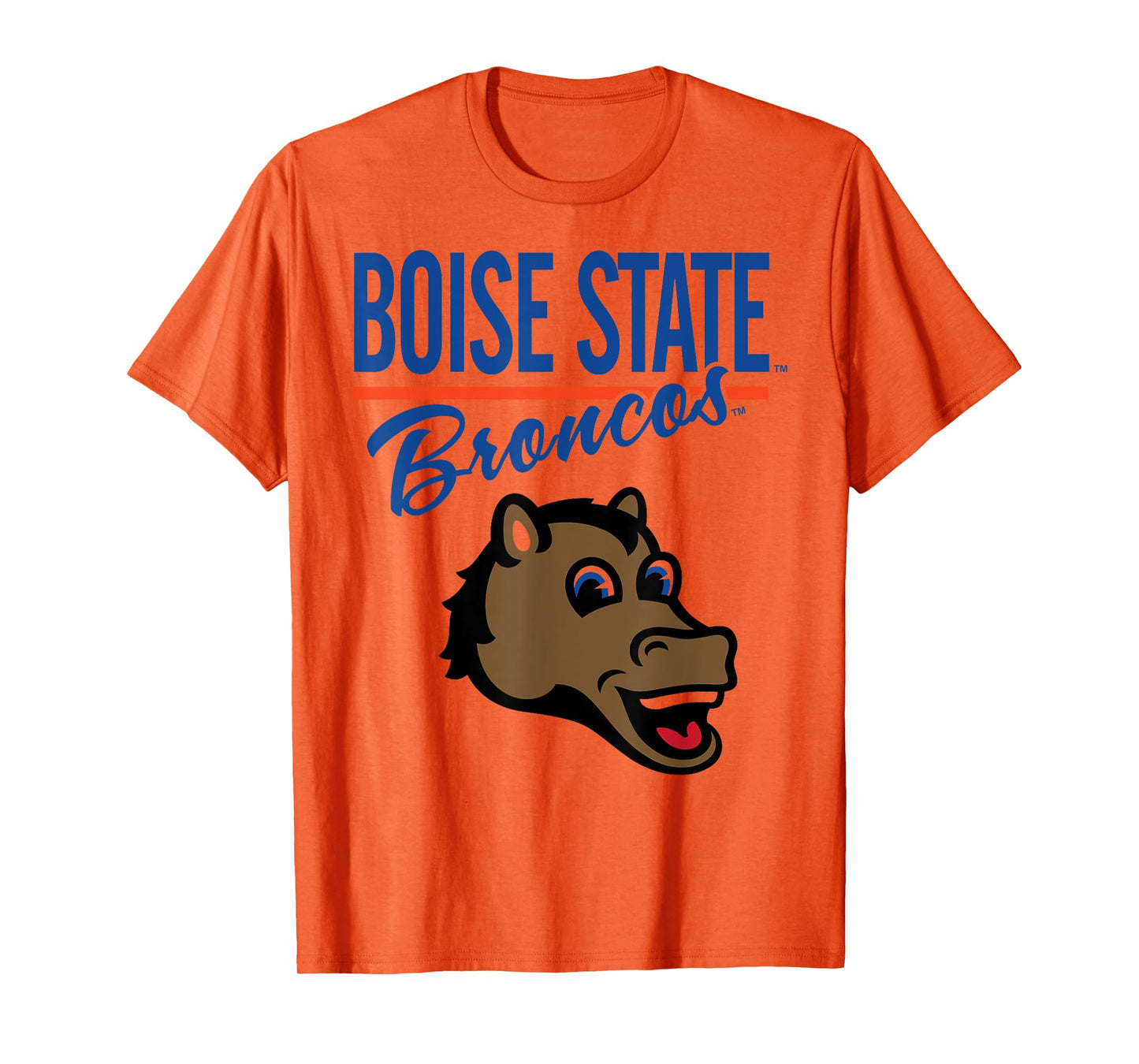 Boise State Broncos Mascot White Officially Licensed T-Shirt