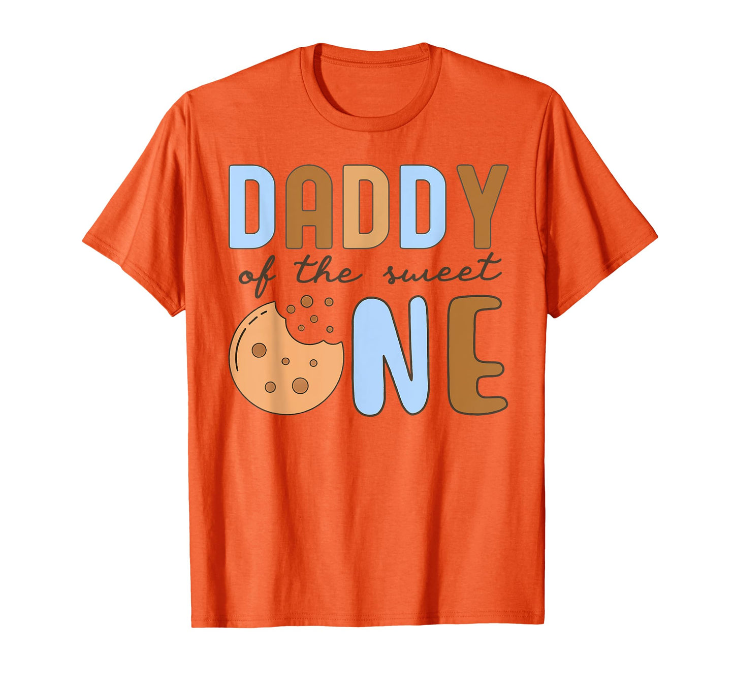 Daddy Of The Sweet One Cookies and Milk 1st Birthday Party T-Shirt
