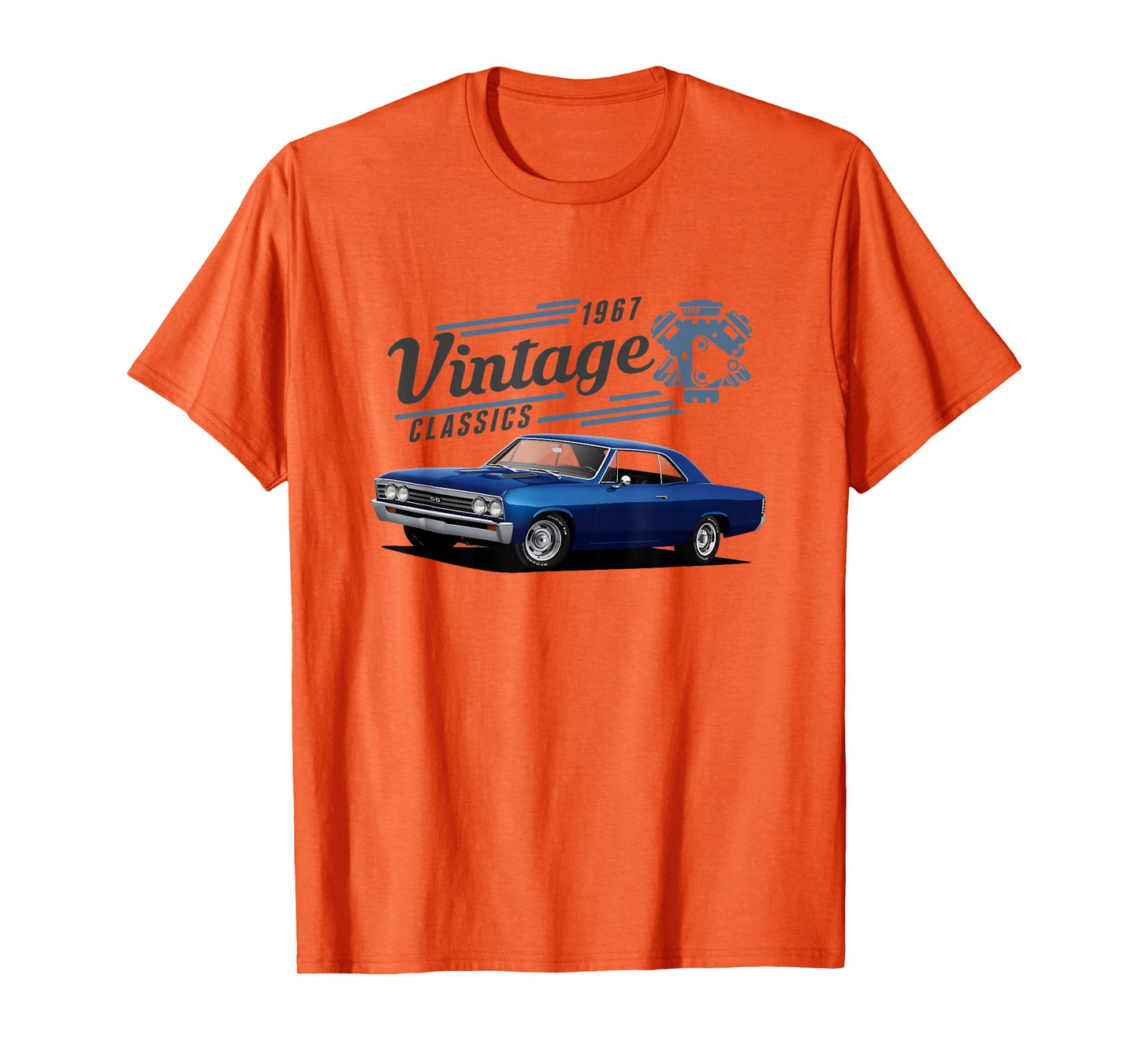 1967 67 Chevelle SS Trending Chevys Vintage Muscle Car T-Shirt