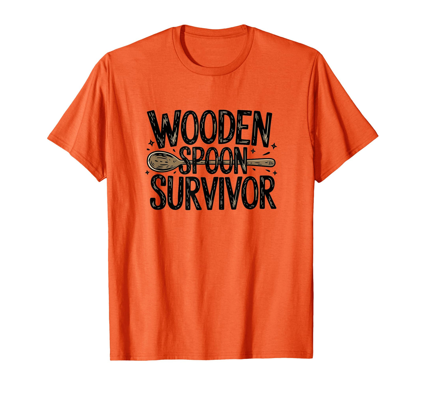 Wooden Spoon Survivor Vintage Inspired T-Shirt