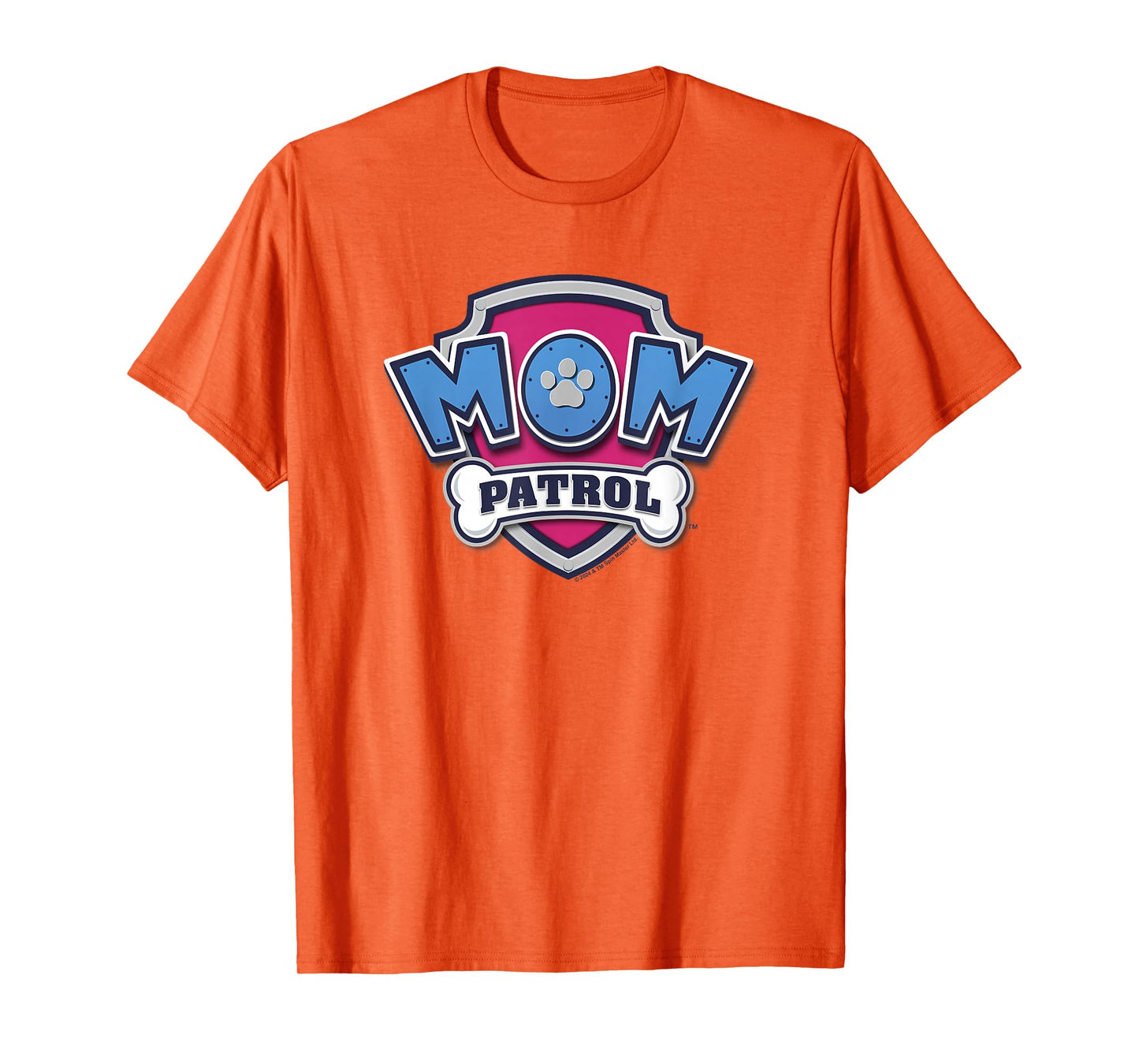 PAW Patrol Mother's Day Mom Patrol Badge T-Shirt