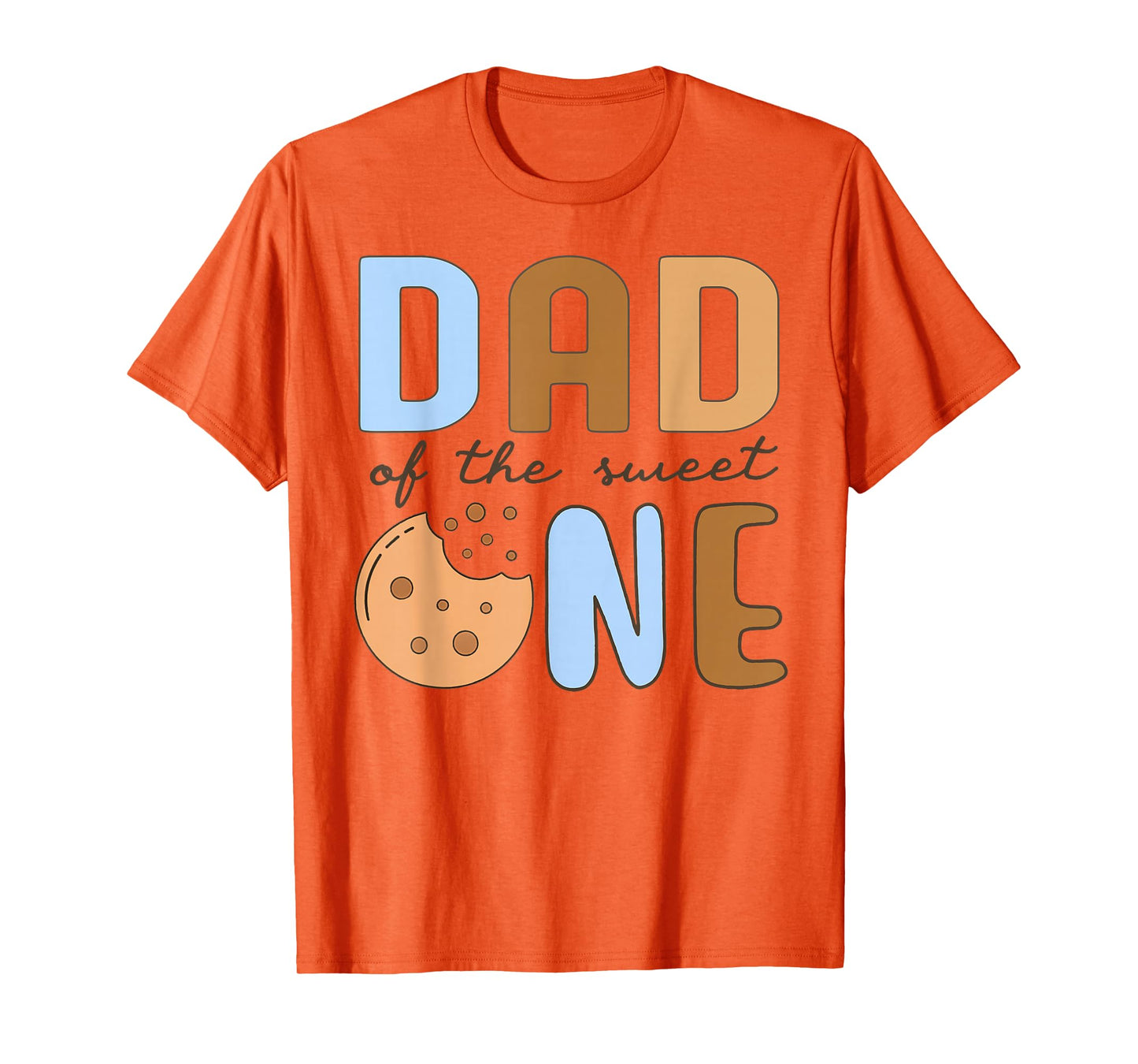 Dad Of The Sweet One Cookies and Milk 1st Birthday Party T-Shirt