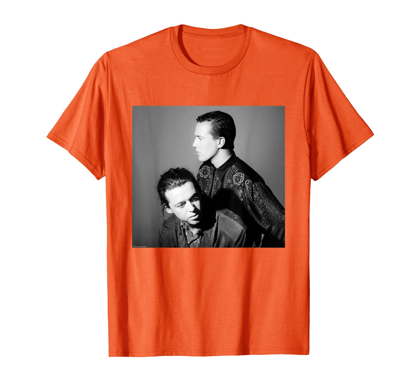 Tears For Fears Shout Pop Duo Portrait By Simon Fowler T-Shirt