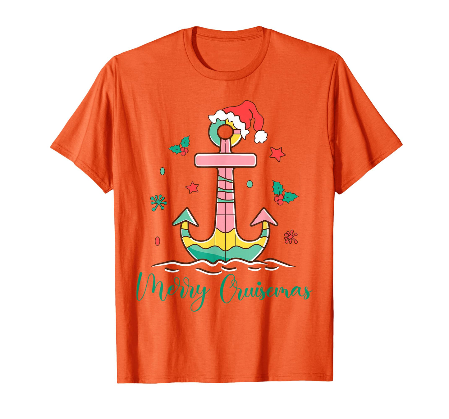Merry Cruisemas Cruising Christmas Cruise Men Women Kid Xmas T-Shirt