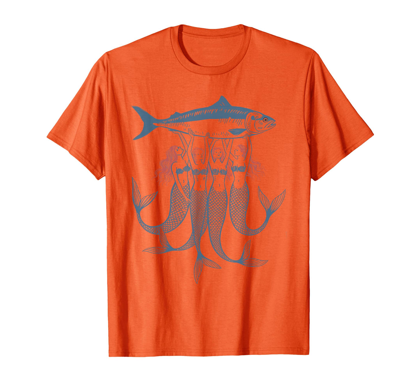 Sardines Fish Mermaid Ocean T-Shirt