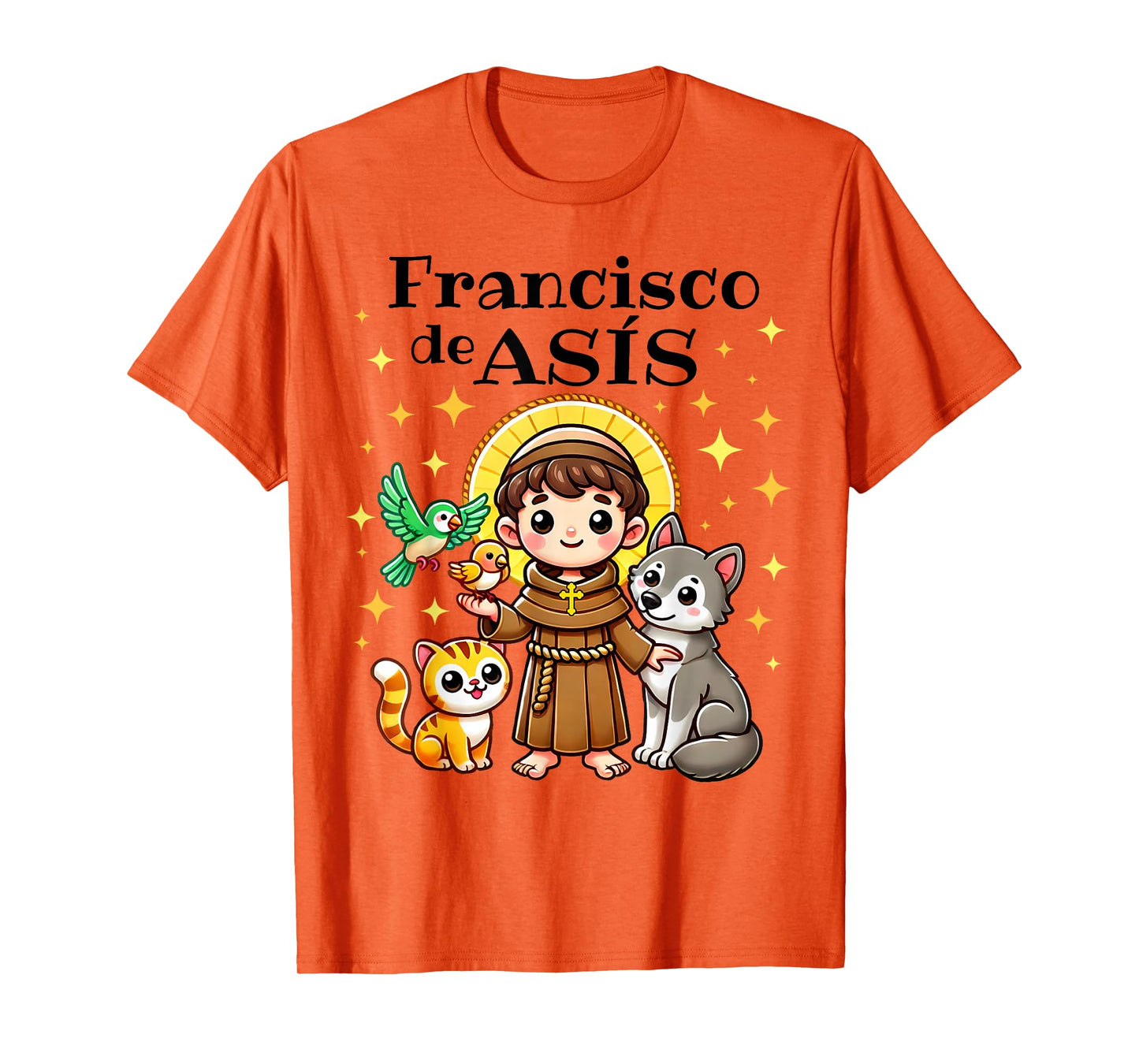 San Francisco de Asís Santo de los Animales Católico niños T-Shirt