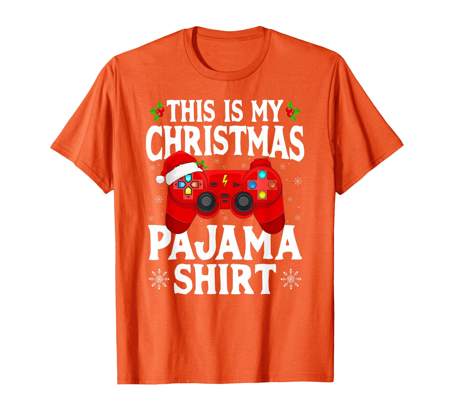 This is My Christmas Pajamas Video Game Gamer Boys Kids T-Shirt