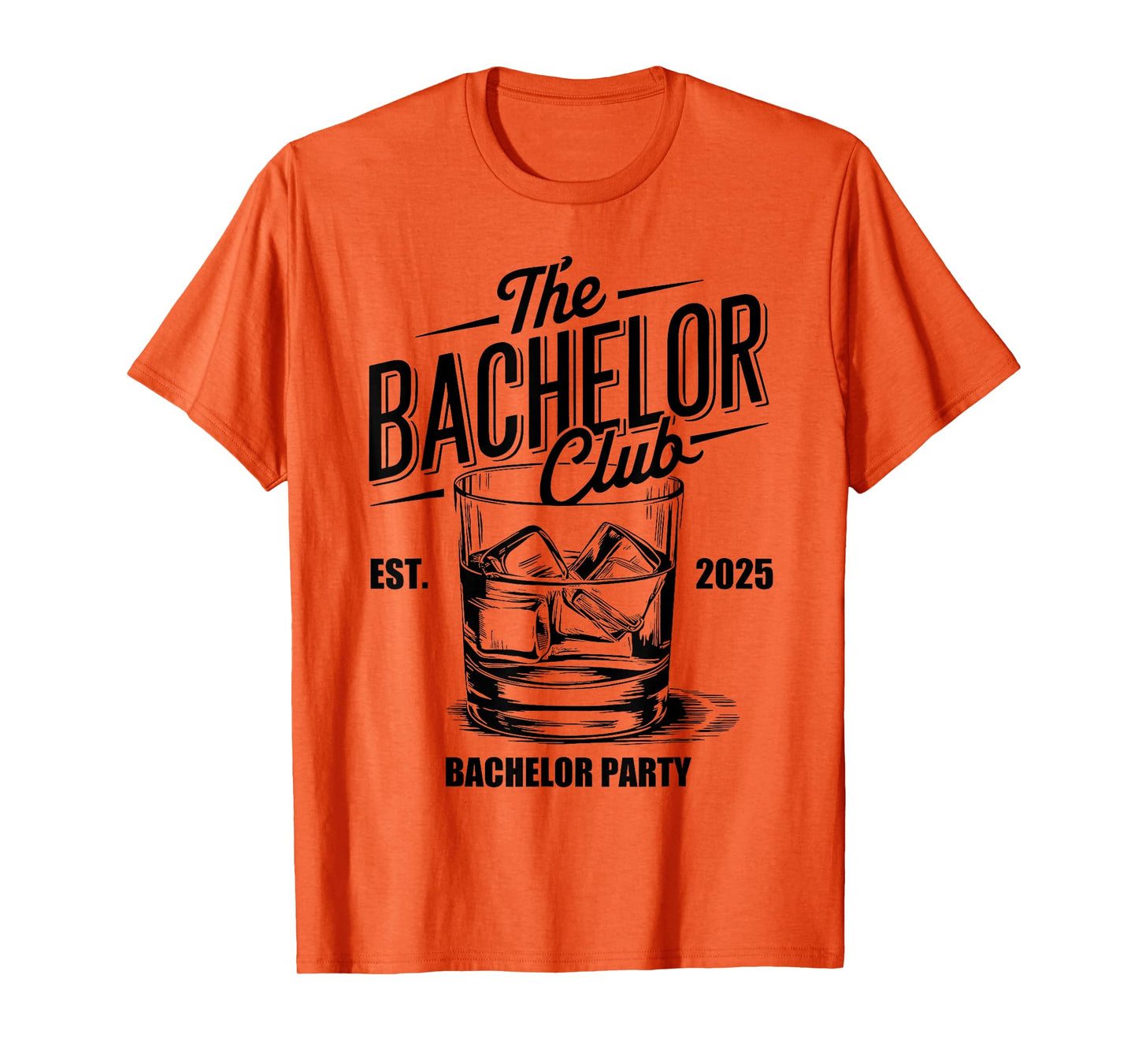 Vintage Bachelor 2025 Bachelor Party Engagement Men Costume T-Shirt