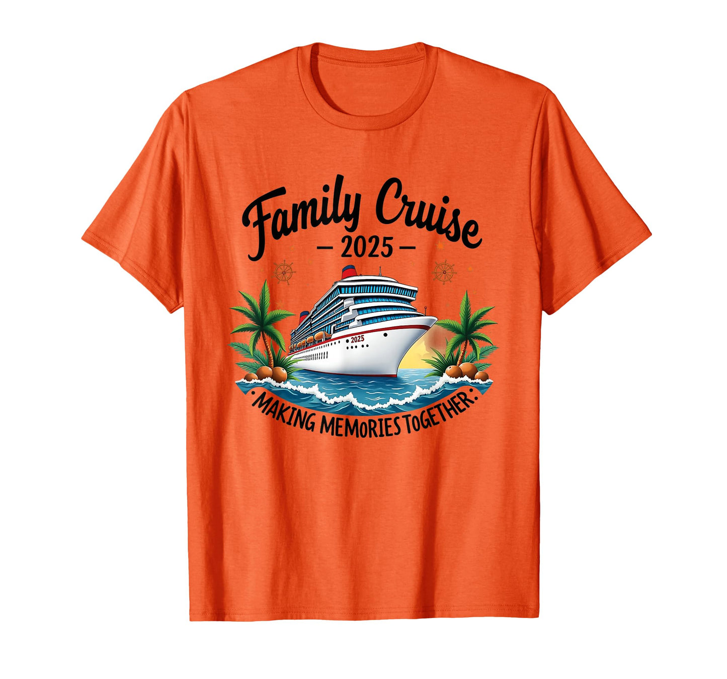 Family Cruise 2025 Vacation Trip Family Matching Cruise Ship T-Shirt