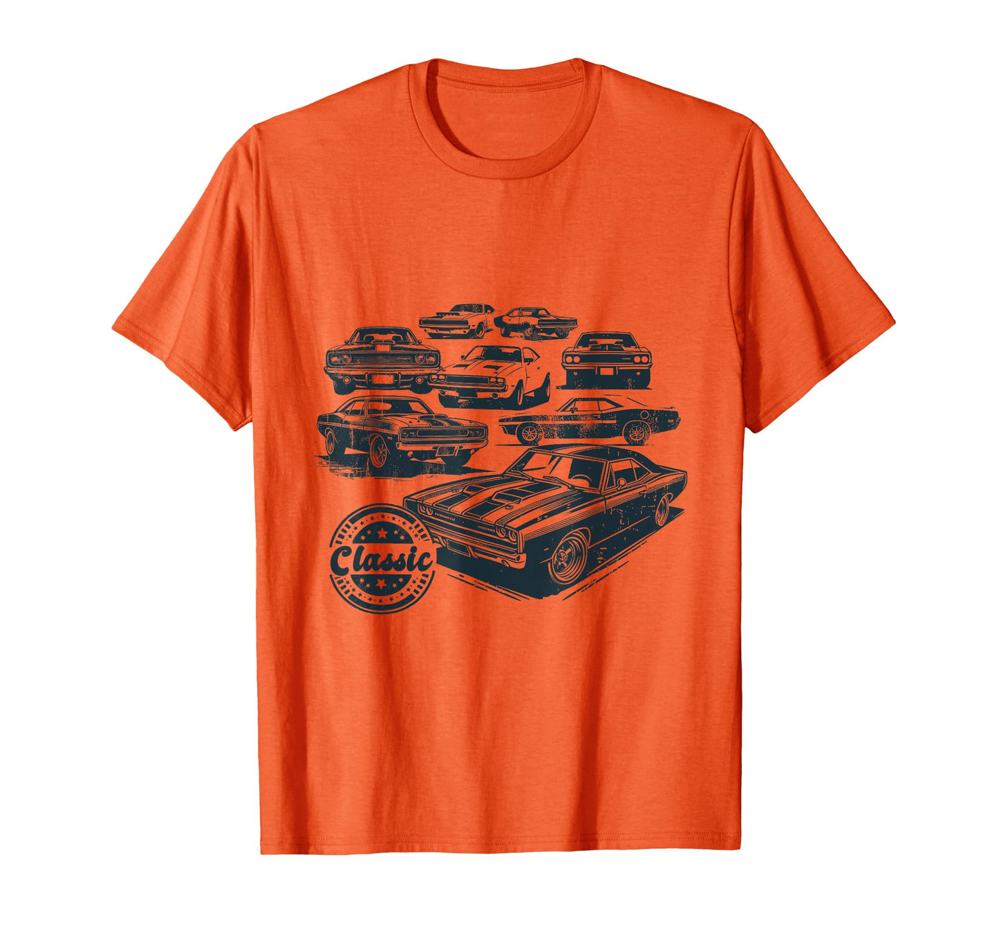 Classic Car Collection Vintage Muscle Cars T-Shirt
