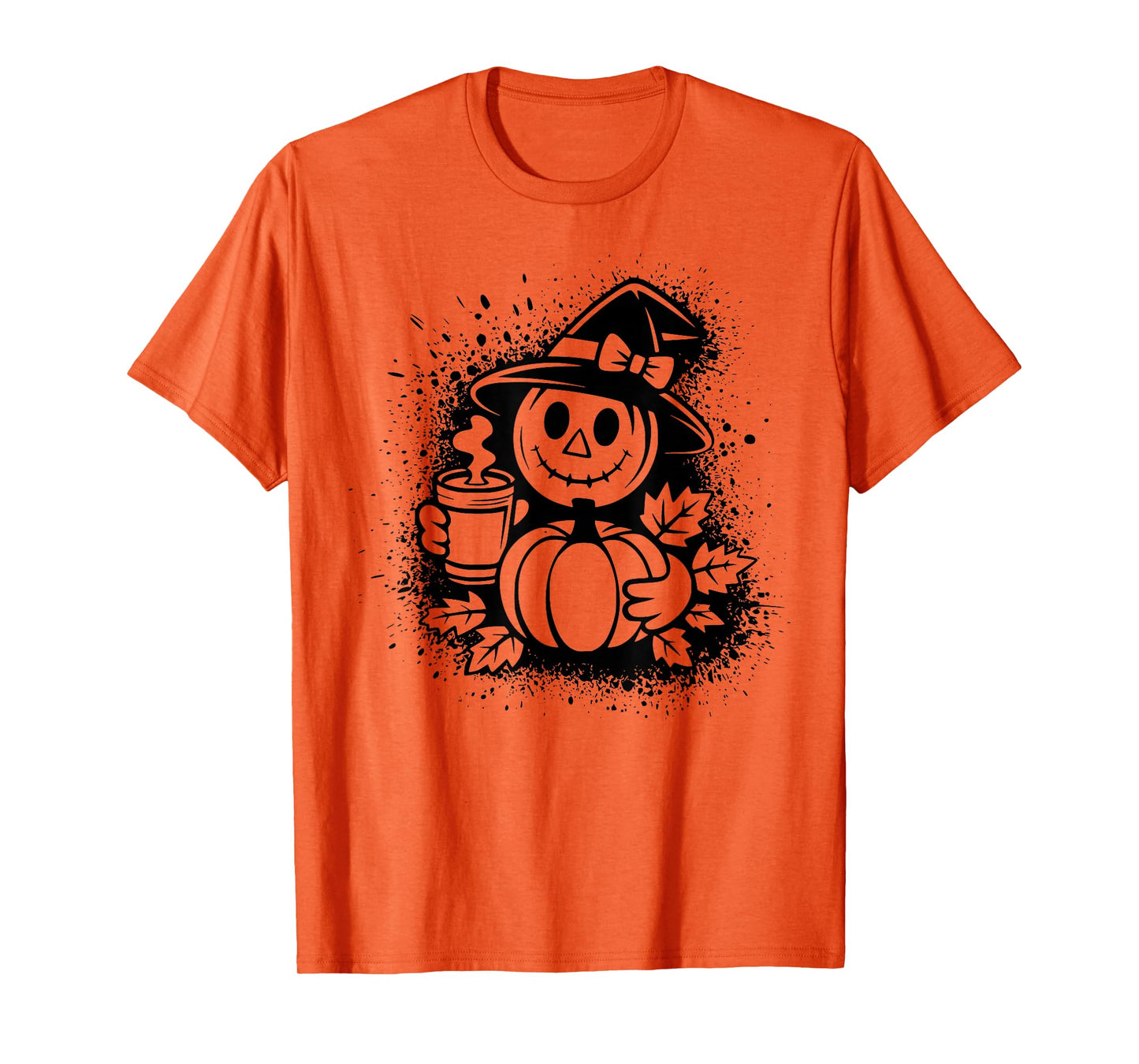 Pumpkin Scarecrow Cool Halloween T-Shirt