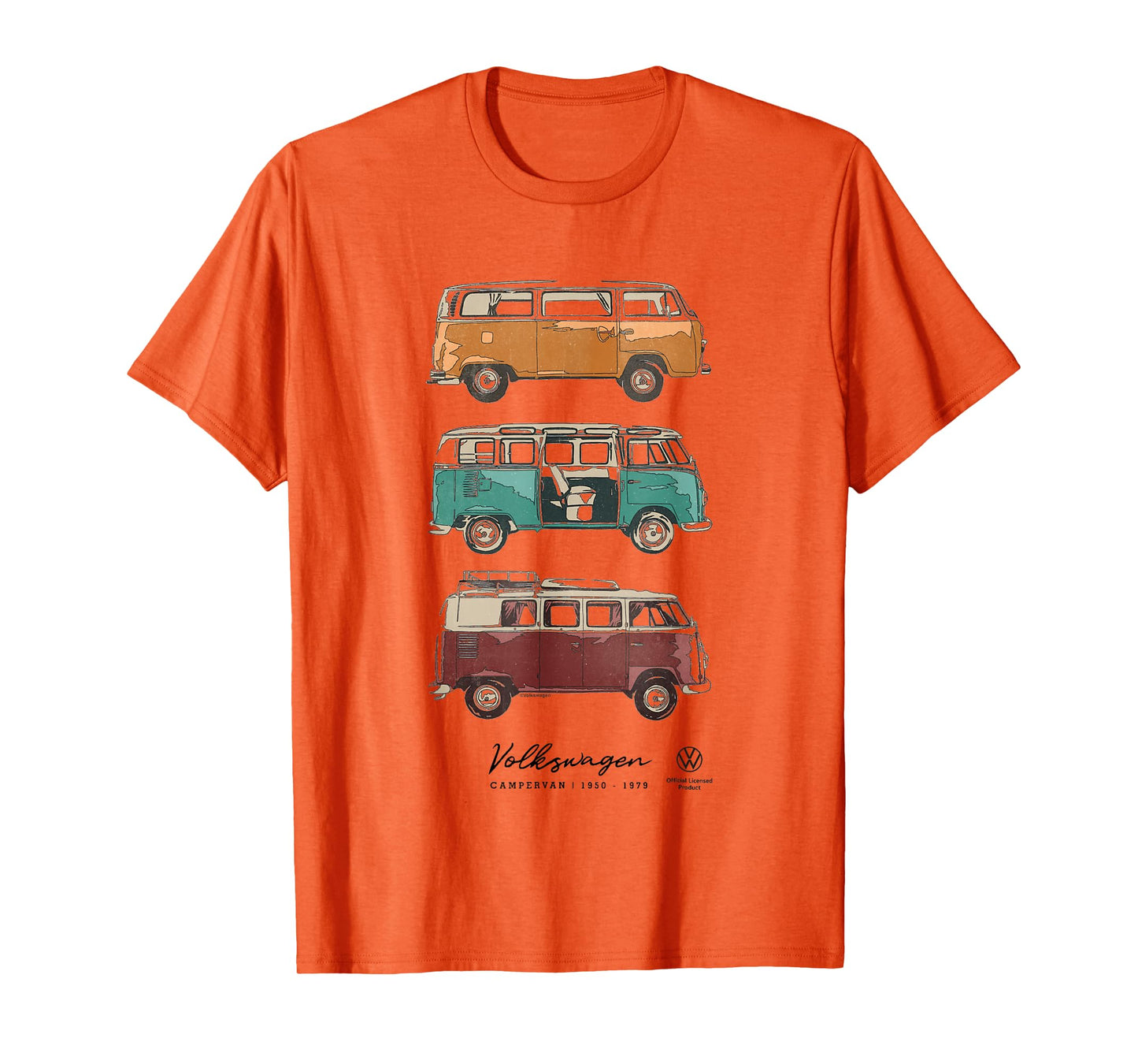 Transporter Type 2 Campervan 1950-1979 T-Shirt