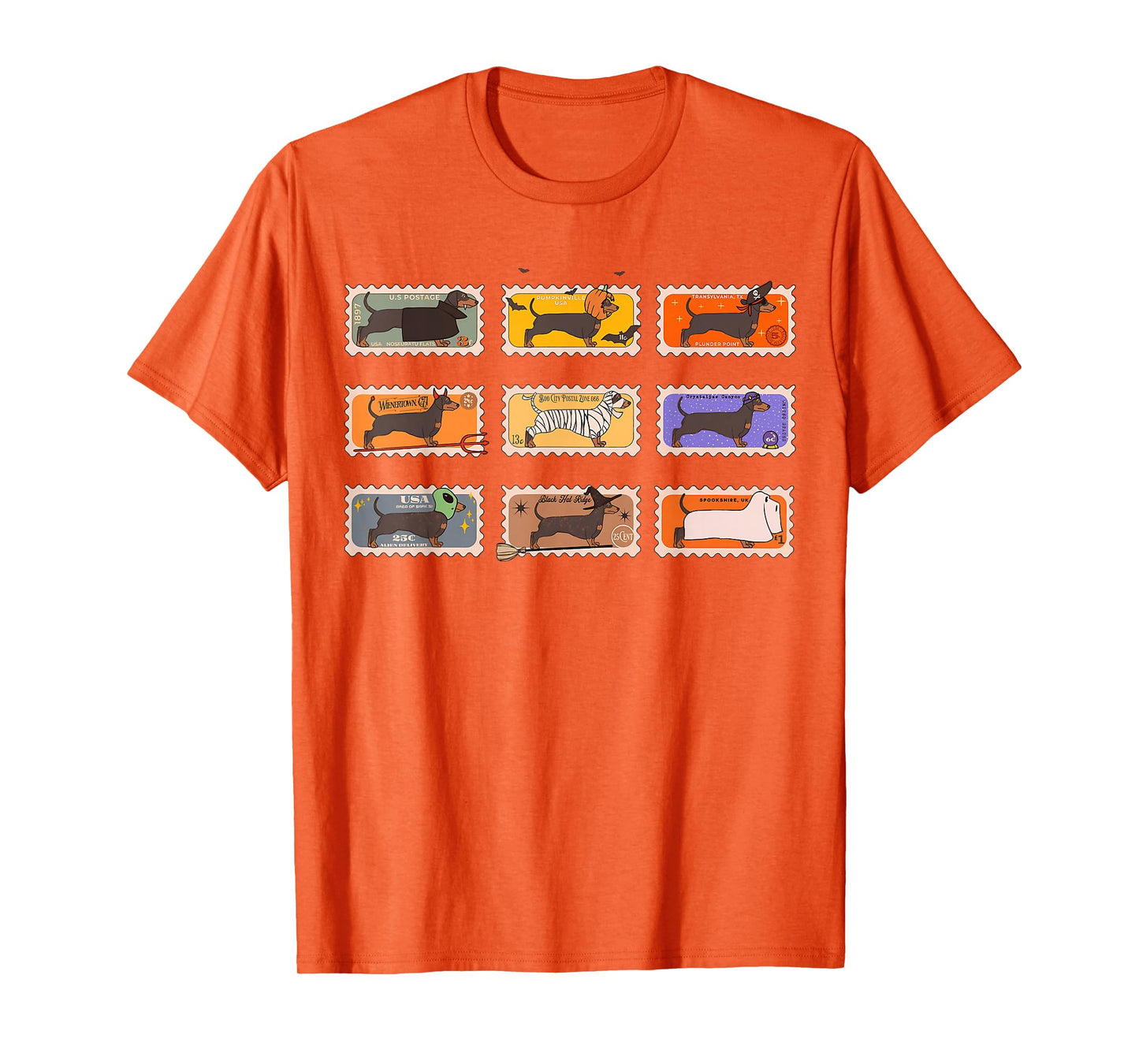 Dachshund Happy Halloweiner Funny Halloween Dogs Lover T-Shirt