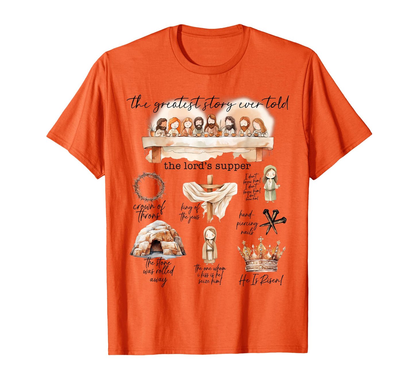 The Greatest Love Story Ever Told Cute Christian Easter Day T-Shirt