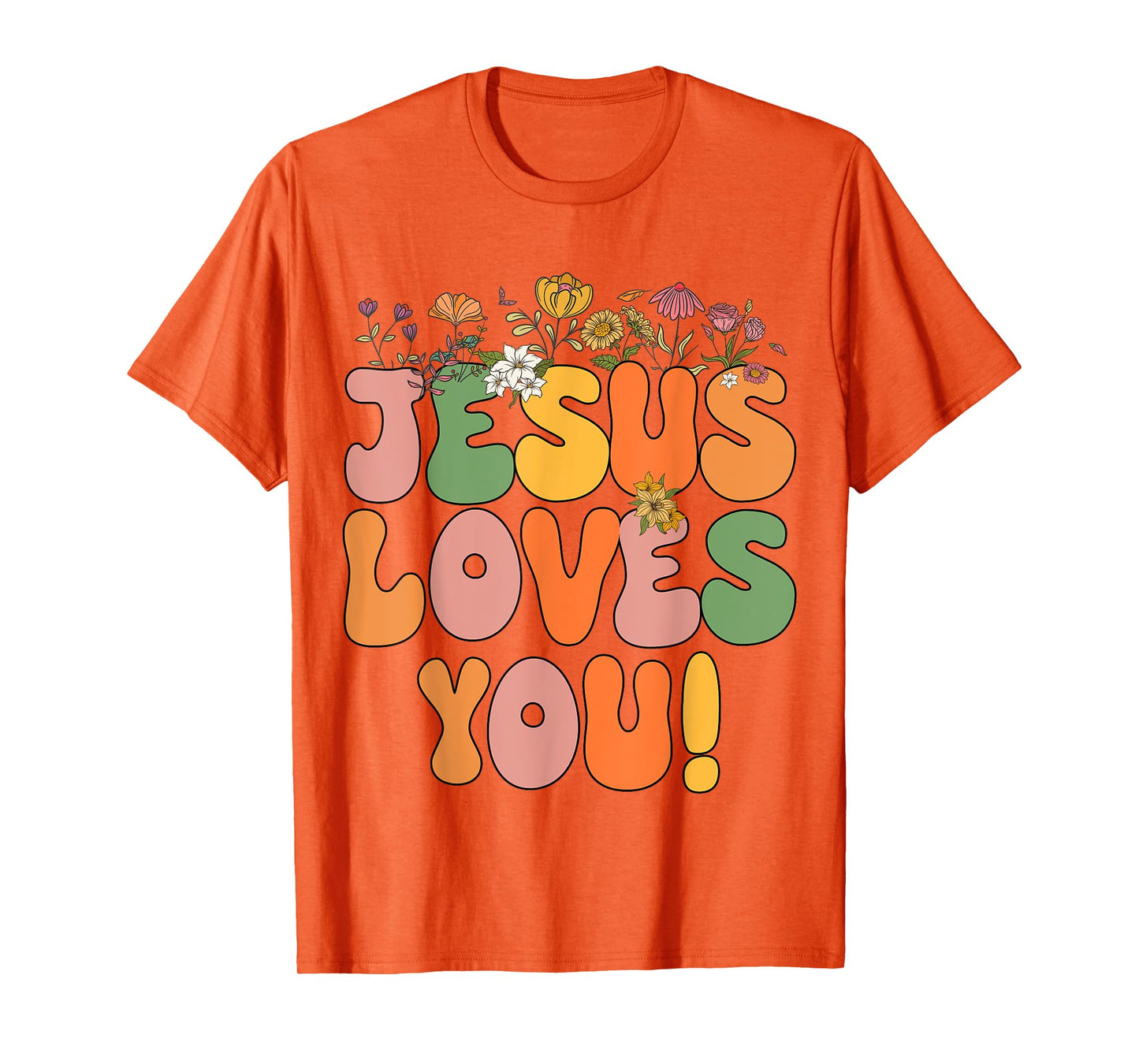 Toddler Jesus Loves You Christian Women Girls I Heart God T-Shirt