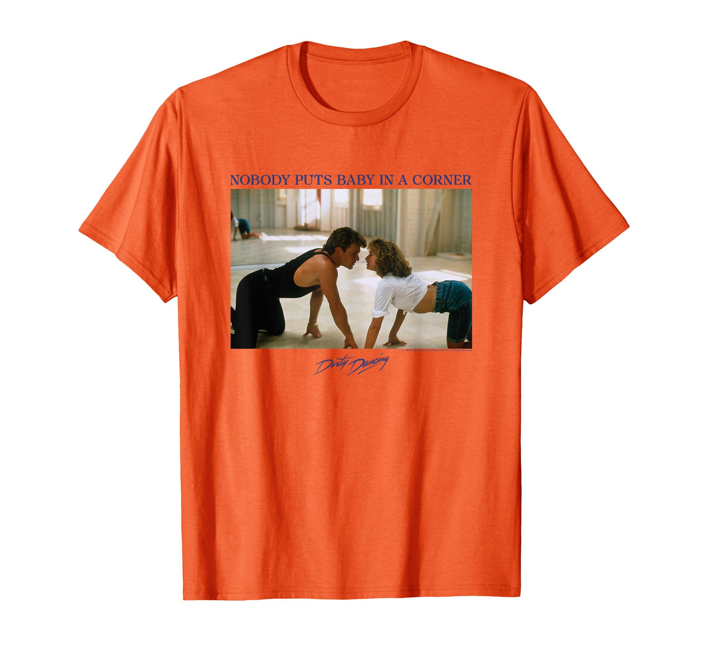 Dirty Dancing Johnny and Baby Photo Vintage Movie T-Shirt