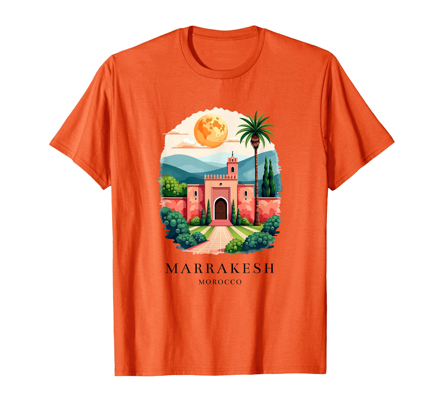Vintage Morocco Souvenir Marrakesh Morocco T-Shirt