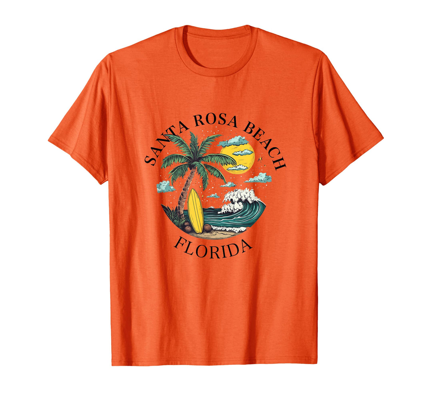 Santa Rosa Beach Florida Souvenir Walton County T-Shirt