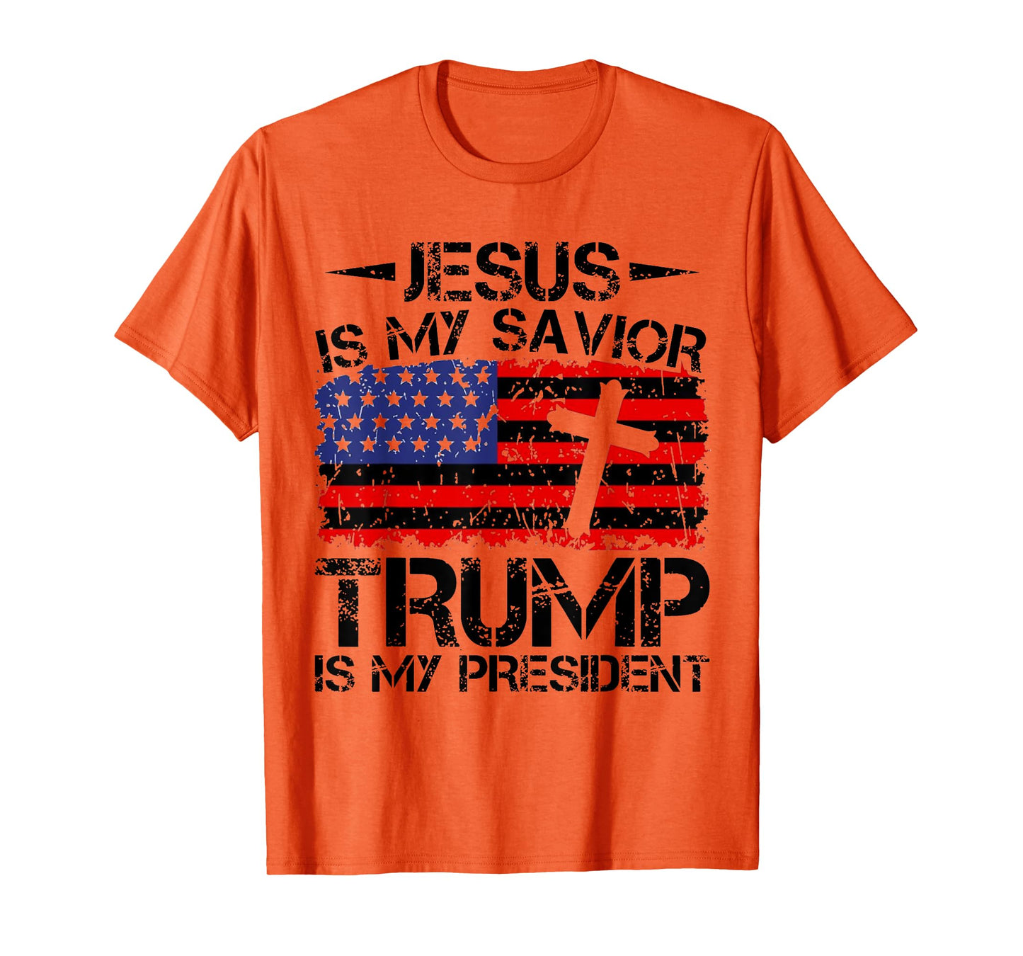 Jesus is my Savior Trump is my President, Trump 2024 T-Shirt