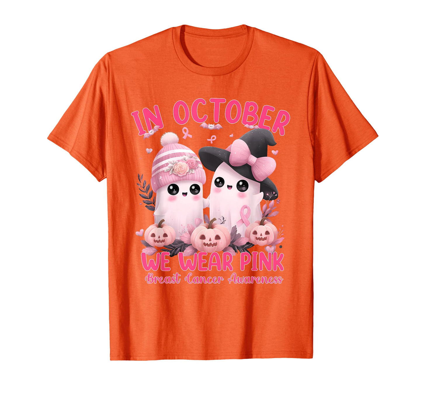 in October We Wear Pink T-Shirt