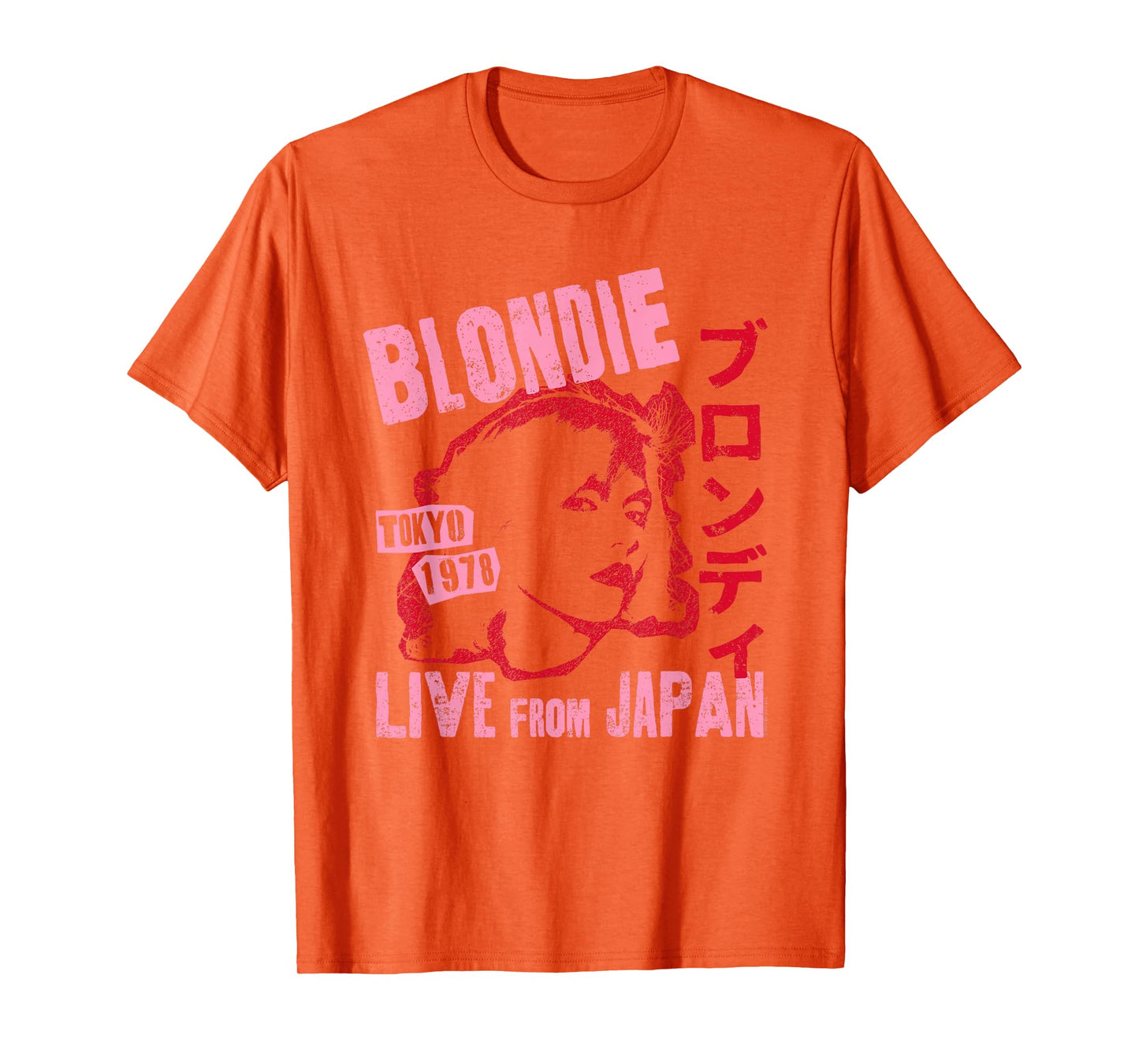 Blondie Live from Japan Flyer Vintage Band T-Shirt