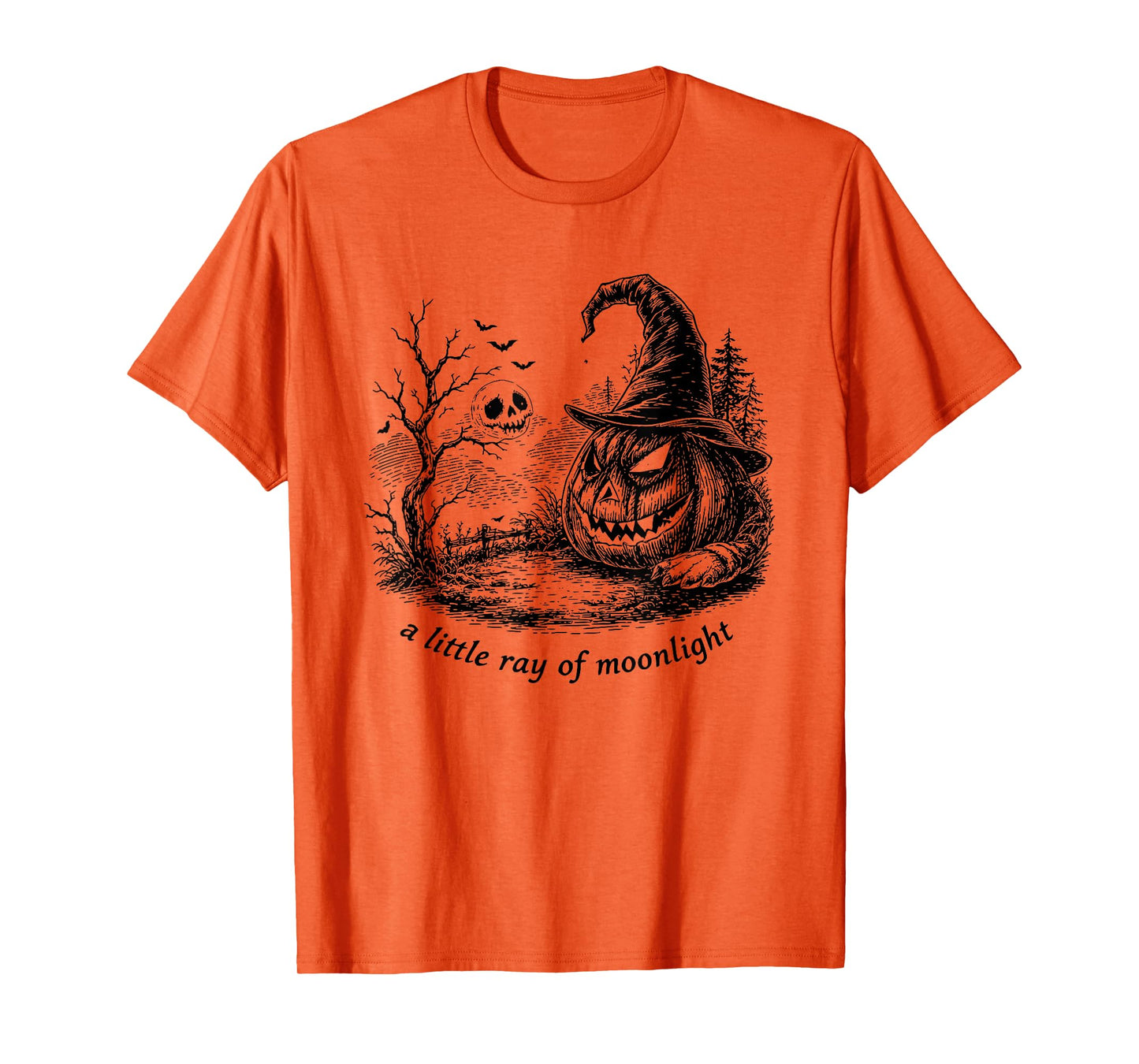 Halloween Ray of Moonlight Witch T-Shirt