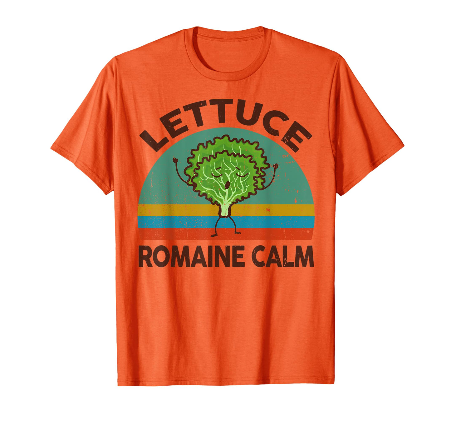 Vegan-Shirt Lettuce Romaine Calm Men Women Funny Vegetarian T-Shirt