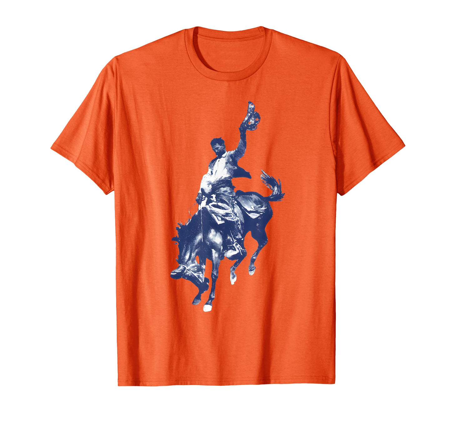 Cowboy Rodeo Horse Western Country Vintage Bronco Riding T-Shirt