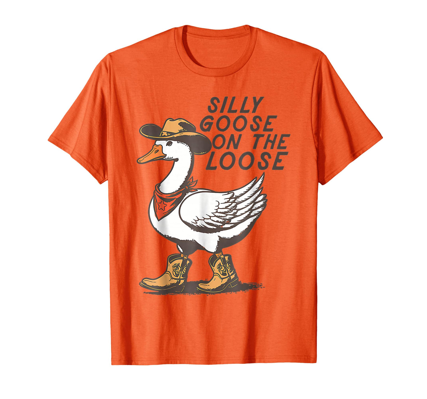 Silly Goose On The Loose Funny Silly Goose T-Shirt