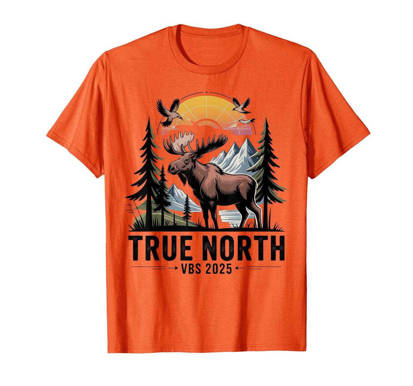 VBS 2025 True North Trusting Jesus Christian Summer T-Shirt