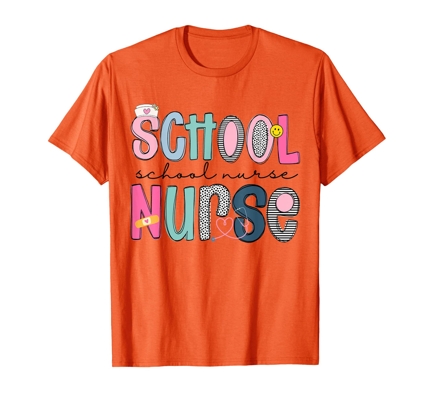 School Nurse Appreciation Day for Best Nurses Back to School T-Shirt