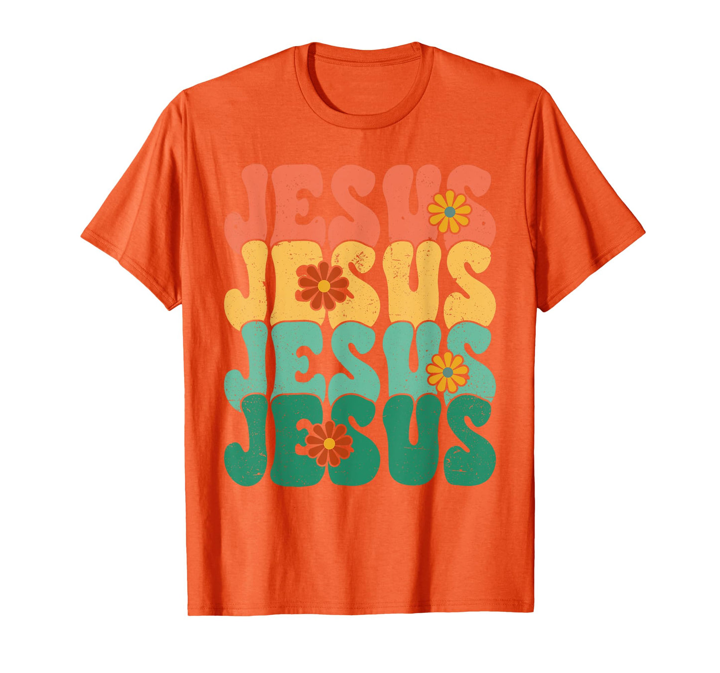 Christian Retro Jesus Religious Faith God 70s T-Shirt