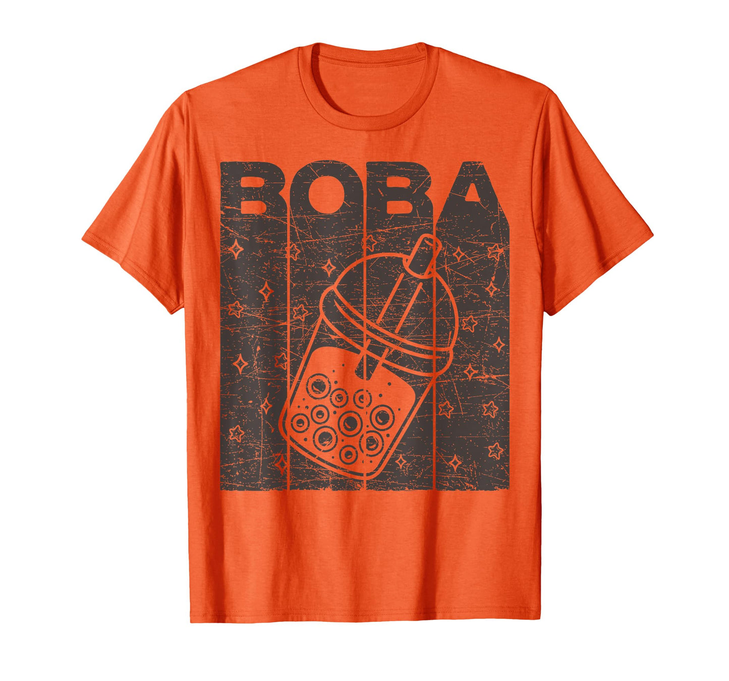 Boba Tea Pastel Bubble Tea Lover Retro T-Shirt