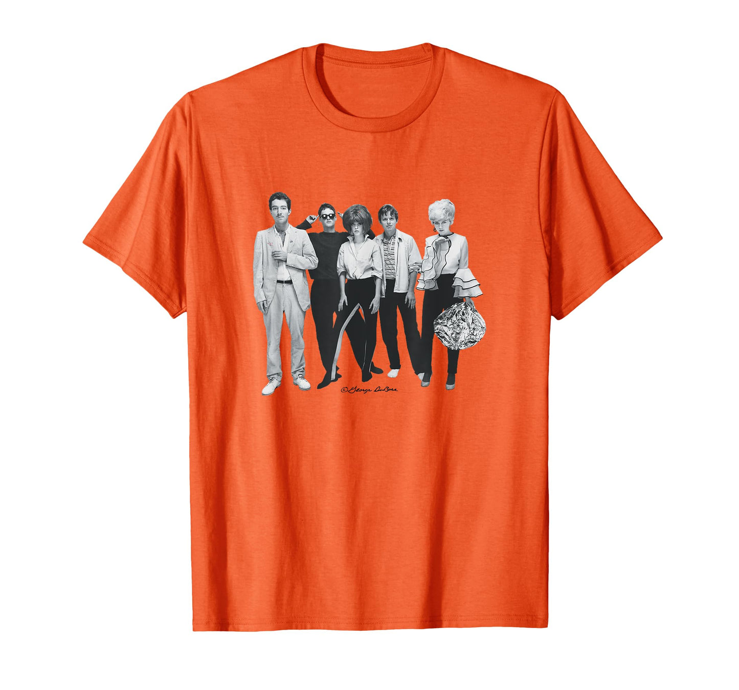 The B-52's Band Shot For Poster By George DuBose T-Shirt