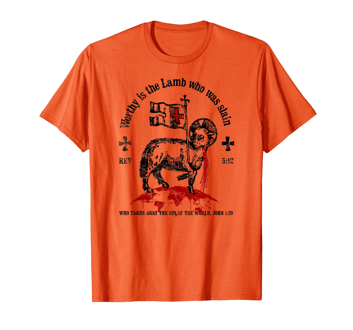 Worthy is the Lamb that was Slain Christian T-Shirt