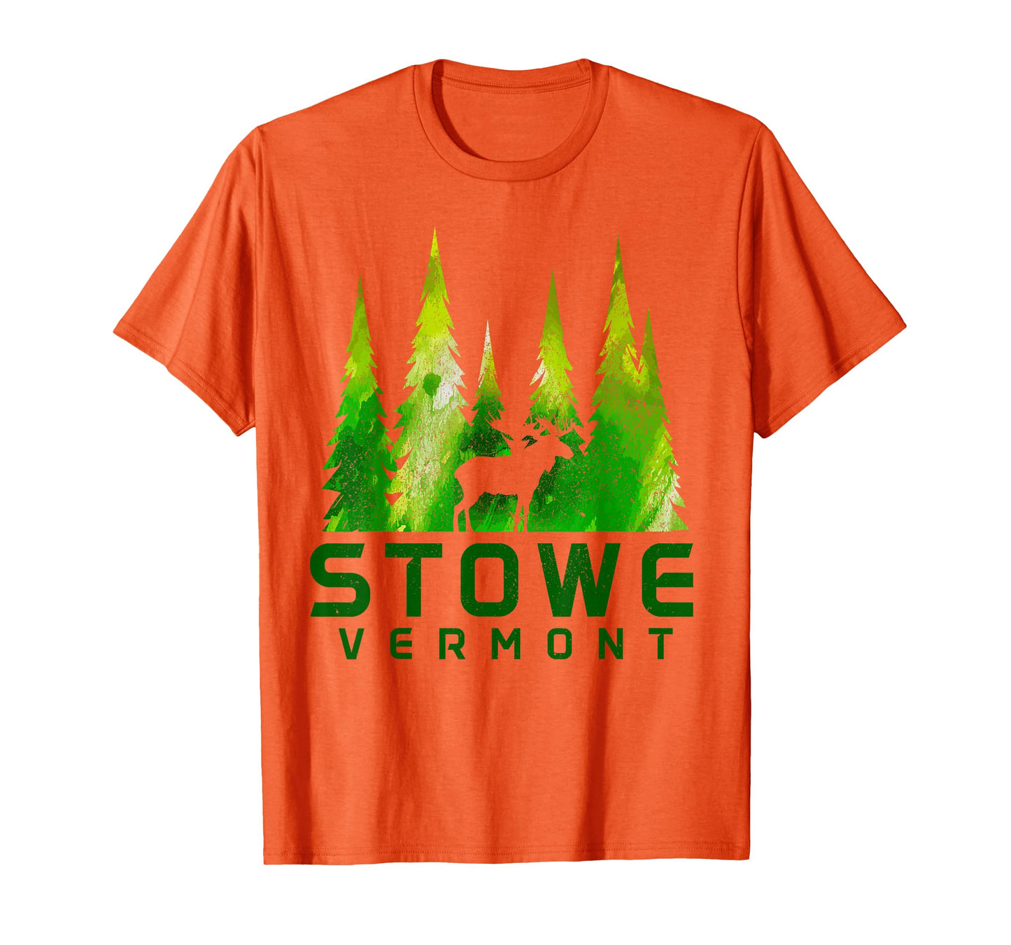 Stowe Vermont Moose Nature Lover T-Shirt