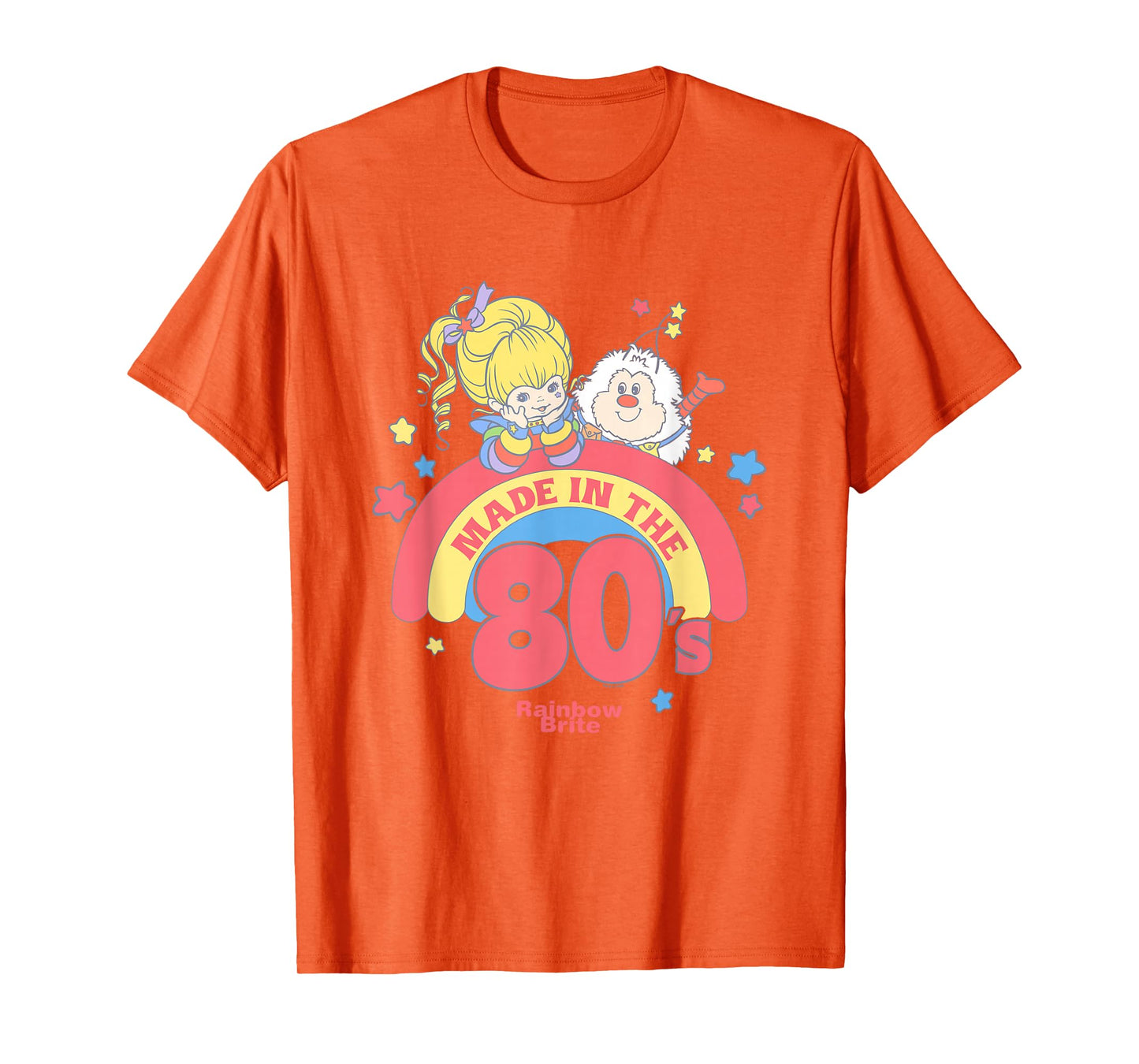 Rainbow Brite Me In The 80's Pastel Colors Retro Chest Logo T-Shirt