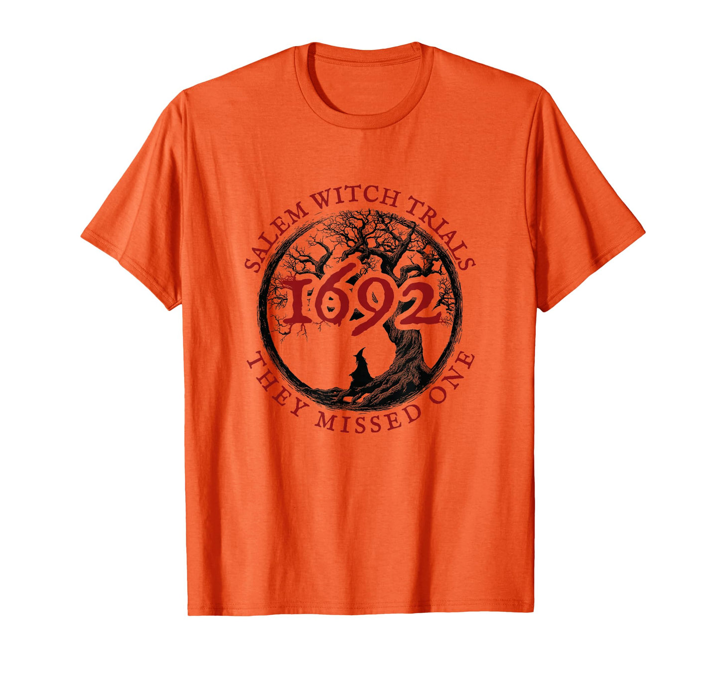 Salem Witch Trials 1692 Vintage Occult Humor History Design T-Shirt