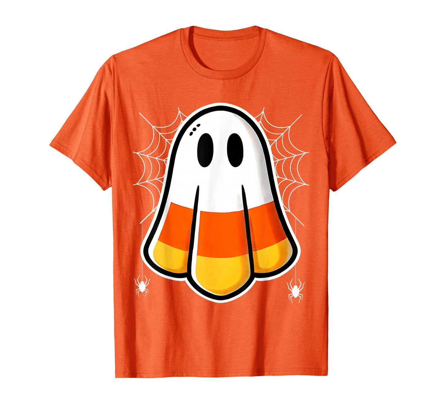 Funny Candy Corn Ghost Halloween Costume KIds Boys Girls T-Shirt