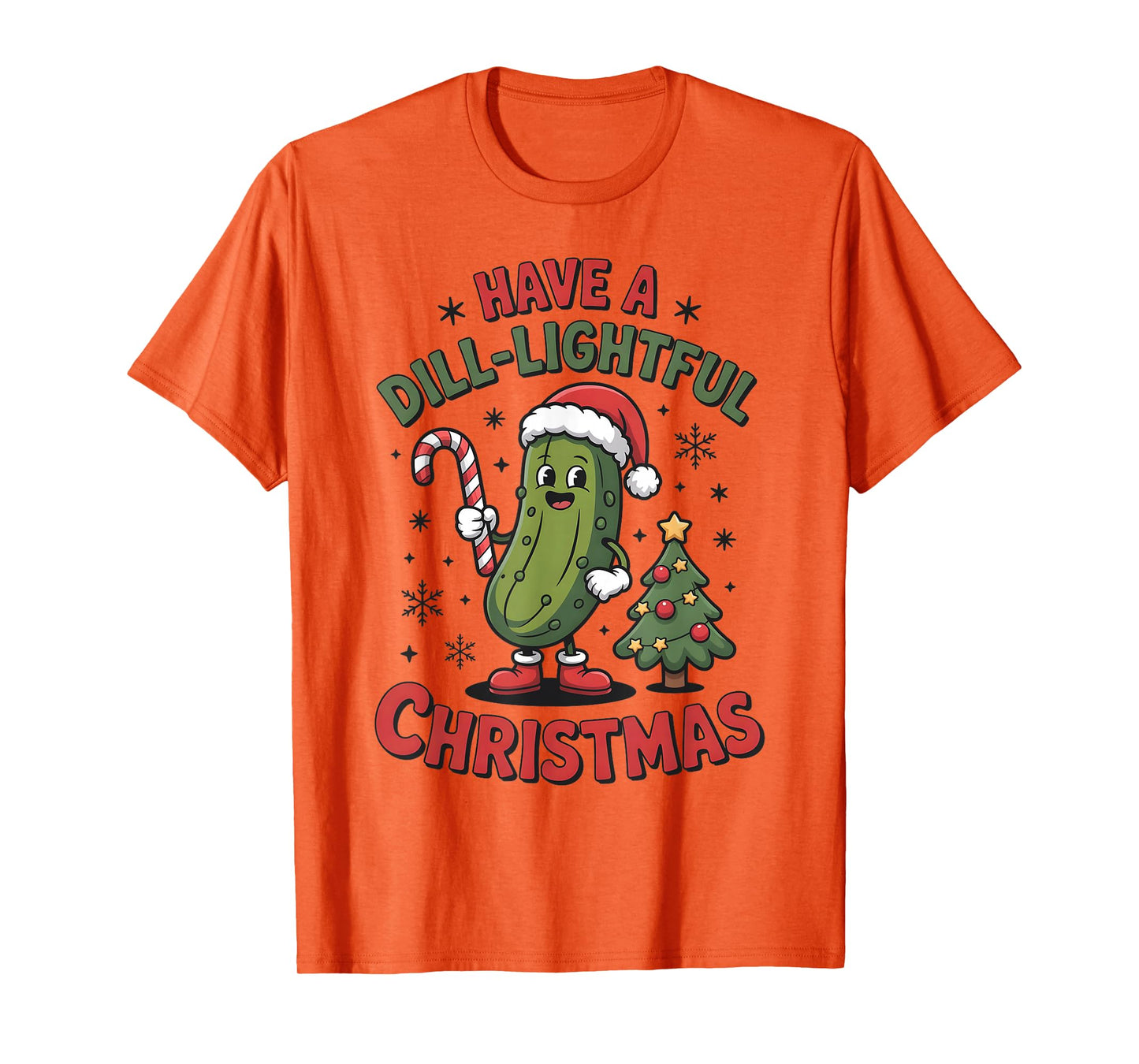 Christmas Pickle Dill Lightful T-Shirt