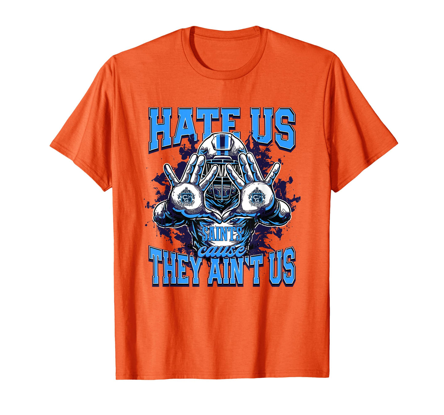 Cedar Grove Saints Logo Hate Us Cause They Ain't HS T-Shirt
