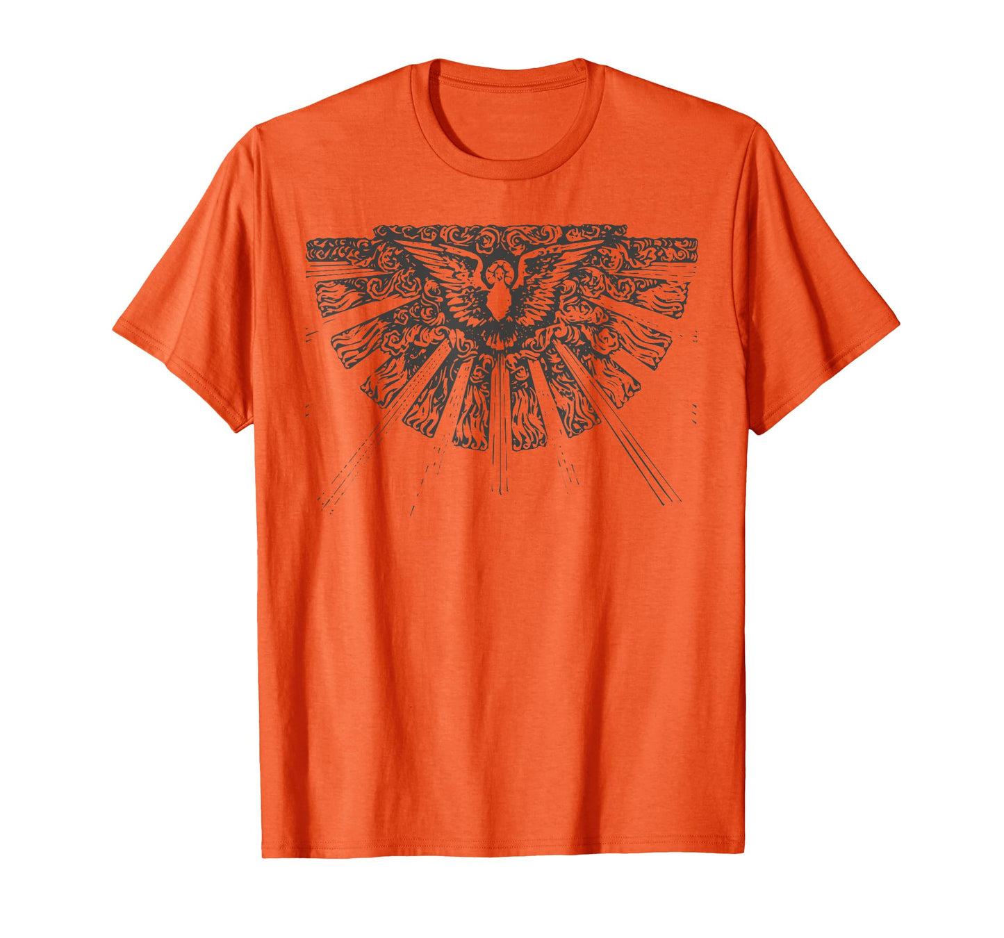 Filled with the Holy Spirit Pentecost Sunday Fire Flame T-Shirt
