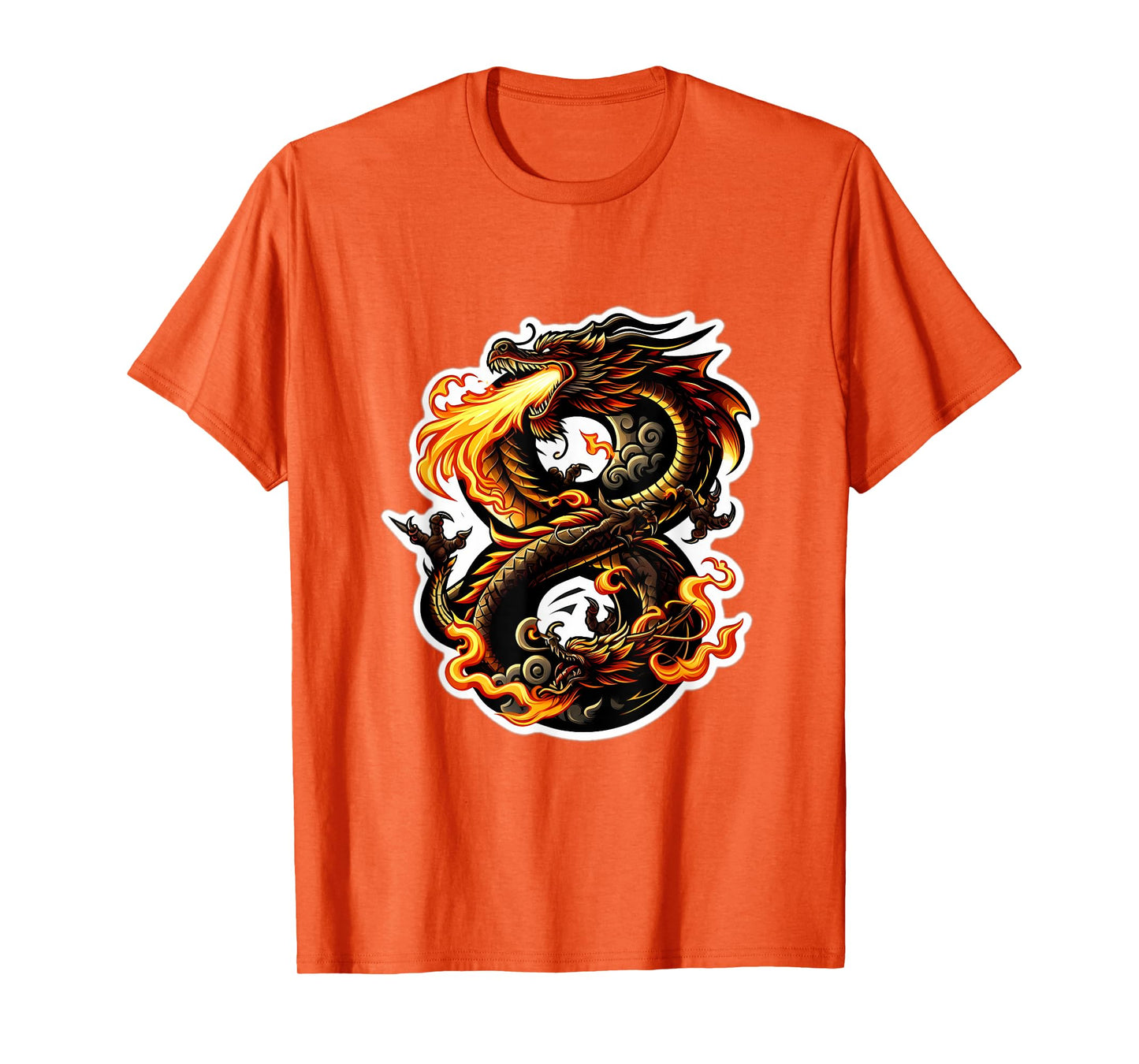 Turning 8 Years Old Dragon Birthday Party 8th Bday Boy, Girl T-Shirt