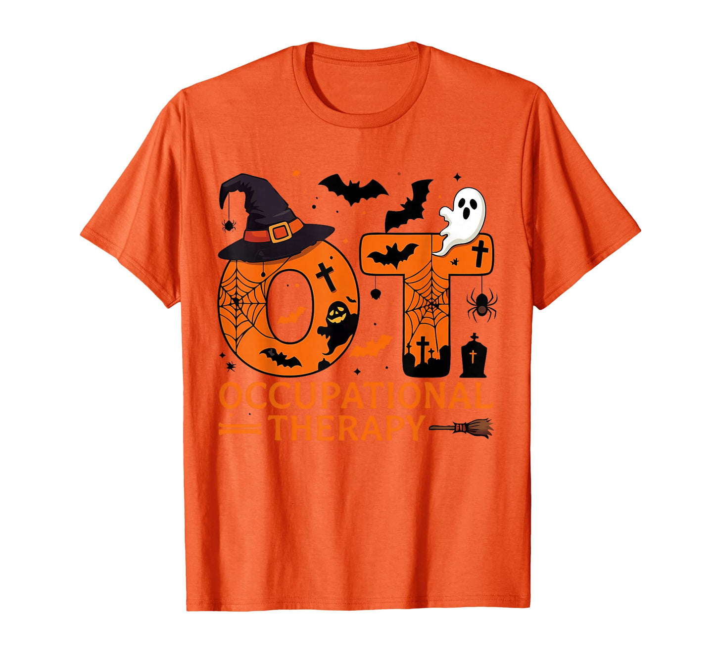 Halloween OT Occupational Therapy Special Education Teacher T-Shirt